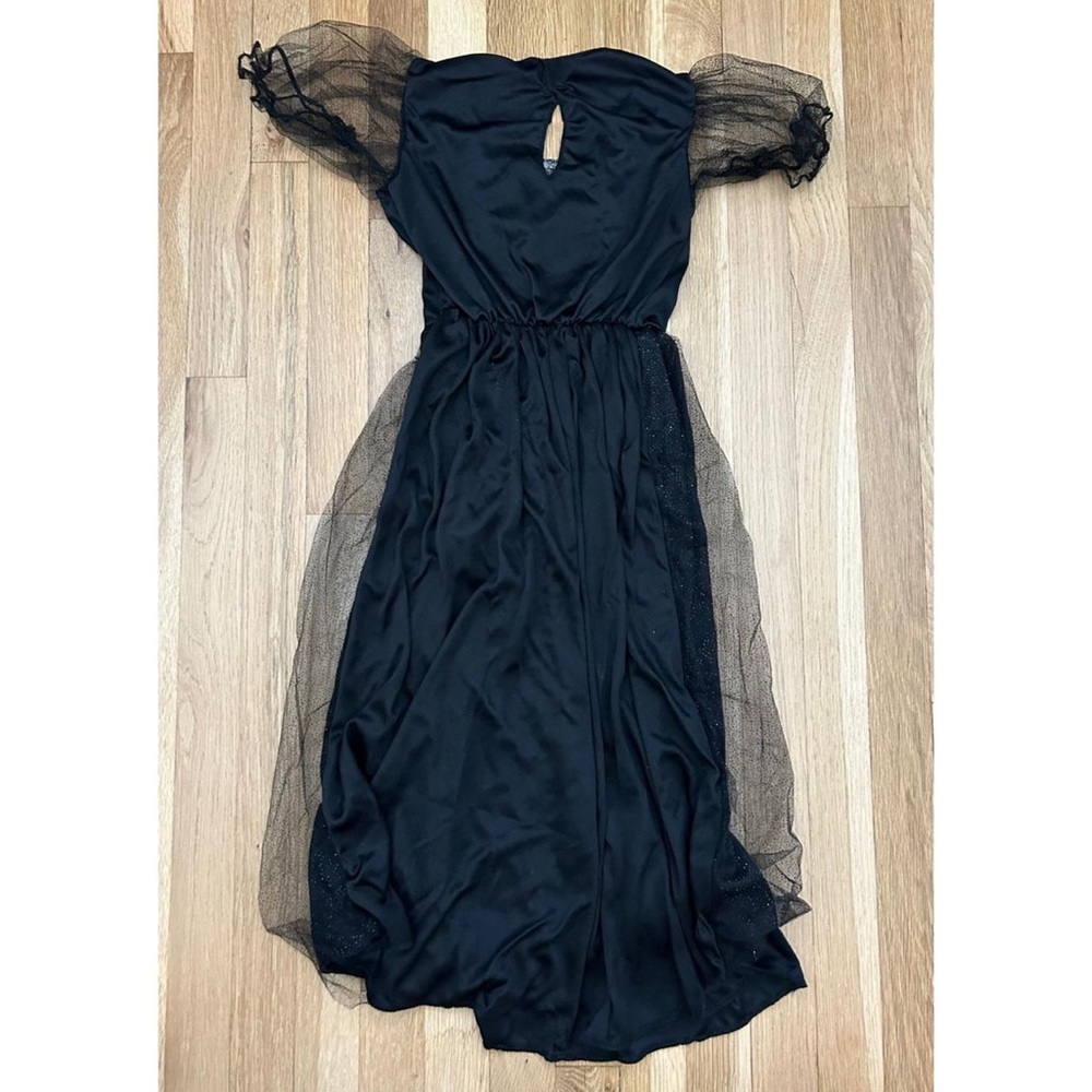 Rubies Witches & Wizard Girls Regal Witch Dress/Hat Costume Set - Picture 8 of 16